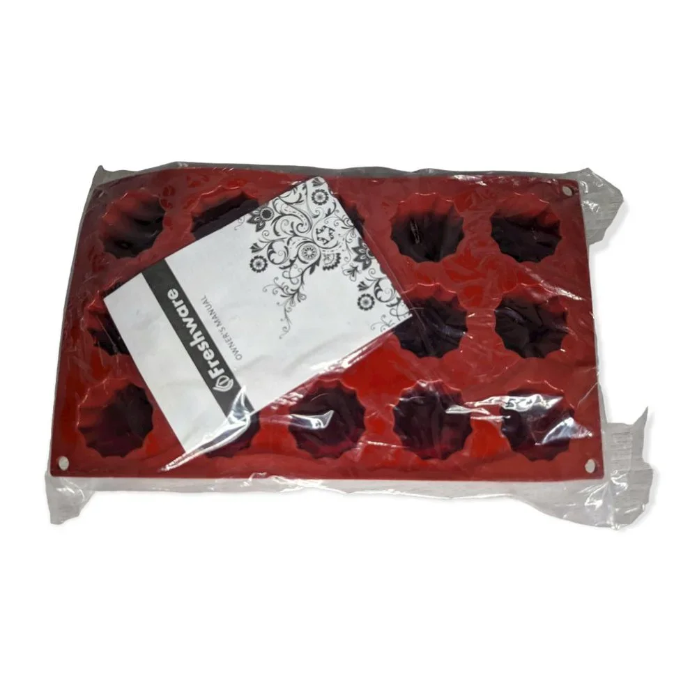 Freshware Sealed Silicone Chocolate Cups Mold